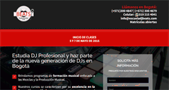Desktop Screenshot of escueladjbeats.com